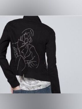 White House Black Market Black Jacket